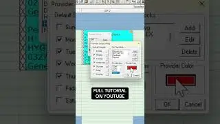 How to Change Colors on Dentrix Appointments