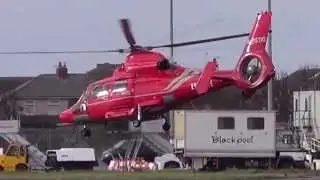 Eurocopter SA 365/AS365 Dauphin 2-Bond Helicopters @ Blackpool Airport
