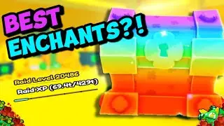 The BEST ENCHANT Methods F2P & P2W!? | Guarnteed TOP 1000 | LUCKY RAID Part 2 on PET SIMULATOR 99