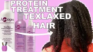 Protein Treatment on Texlaxed / Relaxed Hair.
