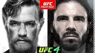 Mcgregor vs Guida Free Fight UFC Match PS4 GAMEPLAY