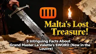 Malta's Lost Treasure! 5 Intriguing Facts About Grand Master La Valette's SWORD (Now in the Louvre)