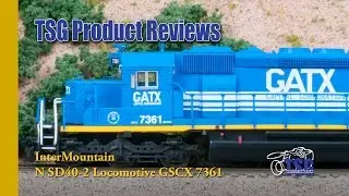 N Scale DCC SD40-2 InterMountain Product Review