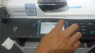 Ricoh M320f Procedimento para scannear