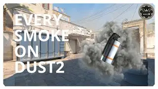 EVERY smoke you NEED TO KNOW on Dust2 (CS2 2025)
