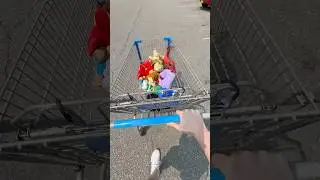 Я НЕ МОГ ПРЕКРАТИТЬ ВЫИГРЫВАТЬ в игровом автомате Walmart! #шорты #аркада #игровойавтомат