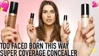 ДЕМО: НОВЫЙ консилер Too Faced Born This Way Super Coverage (не тестируется на животных и подходит для веганов!) &mdash; Logical Harmony