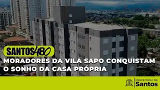 Habita&ccedil;&atilde;o - Moradores da Vila Sapo conquistam o sonho da casa pr&oacute;pria
