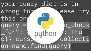 Pymongo: How to check if field exists
