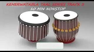 6 beat  TABLA Theeka background NONSTOP 10 MIN FOR VOCAL PRACTICE