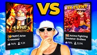 Arise Crossover против Anime Fighting Simulator &mdash; в какой игре лучше прогрессия урона в секунду?