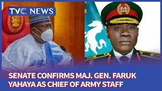 [Journalists' Hangout] Senate Confirms Major General Faruk Yahaya As Chief Of Army Staff