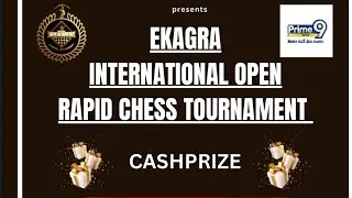 Press conference of Ekagra International open rapid  Chess  Tournament at Press club Hyderabad
