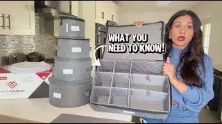 Safe & Stylish China Storage Containers | YearningHome 5-Piece Set