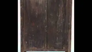 Antique Chinese Ming Style Two Door Large Cabinet _rb1008x.wmv