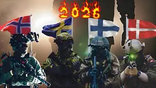 Nordic Military Power 2026: Denmark vs Finland vs Sweden vs Norway Military Power Comparison 2026