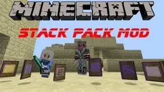 Minecraft Mod Spotlight: Stack Pack Mod (Stack Your 64 Blocks into 1)
