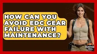 How Can You Avoid EDC Gear Failure With Maintenance? - Survival Skills for Everyone