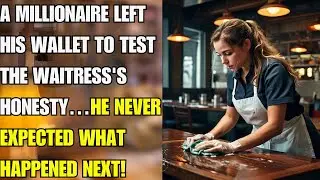 Millionaire Tests Waitress&rsquo;s Honesty by Leaving Wallet... The Shocking Truth Revealed!