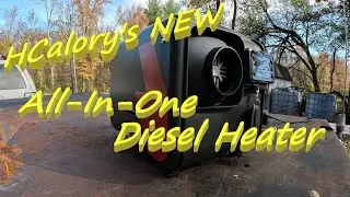 HCalory's NEW All In One Diesel Heater Review - A True ALL-IN-ONE With New Features! - Cheap Heat!