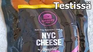 Makkaratesti #400 - Naughty BRGR - NYC Cheese Hot Dog