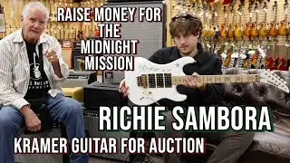 Richie Sambora's Kramer Custom RS Model Guitar with bonus guitar AUCTION for The Midnight Mission!