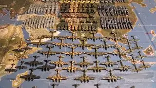 Axis & Allies - Global Game - June 2015 Time Lapse