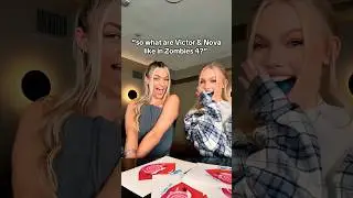 Фрейя Скай X, напрягайся! Виктор и Нова ❤️ #фрейяскай #зомби4 #зомби #диснейзомби #актриса