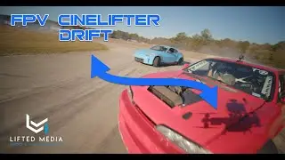 Lifted Media - Cinelifter Drone - Drifting Car Chase