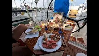 Sommarsegling 2023 del 4 Mot Nynäshamn och vidare norrut i Stockh. skärgård till SXK uthamn Norrvik.