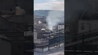 HİLAL METRO KARŞISINDA EV YANGINI