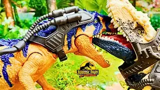 🦕 Siamosaurus Adventure | Jurassic World Fan Film 🌊 Search for Water & Face-Off with Triceratops