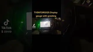 TVS NTORQ 125 CC motorcycle full digital display