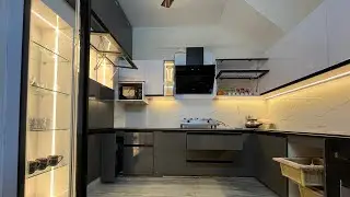 FULL MODREN KHICHEN (Inder wood work samana)