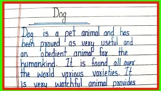 essay on the dog in english/paragraph on the dog in english/कुत्ता पर निबंध/dog par nibandh 