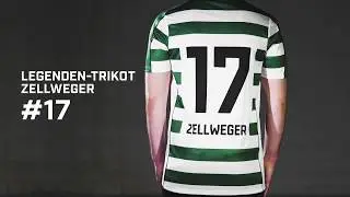 FC St.Gallen 1879 Legenden-Trikot Zellweger mit collectID Technologie