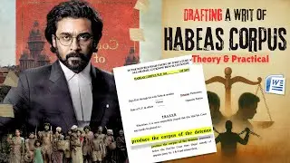 How to draft a WRIT PETITION OF HABEAS CORPUS - हिंदी