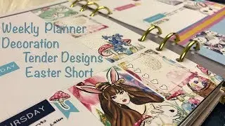 Weekly Planner Decoration - Tender Designs Easter Short
