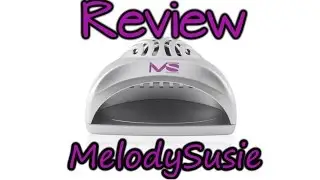 MelodySusie Portable Nail Dryer Review & Demo!