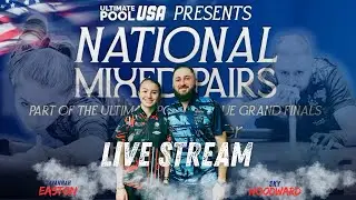 САВАННА ИСТОН / СКАЙ ВУДВОРД против ЭМИЛИ / БРАЙАН - Ultimate Pool National Mixed Pairs