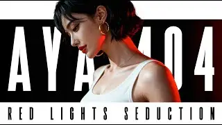 Project AYA 404 アヤ Red Lights Seduction | How AI Interprets Aesthetics and Visual Sensuality
