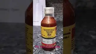 Alex syrup sugar free #Cough syrup #Adult use#Glenmark