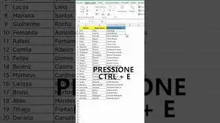 Truque Excel preenchimento autom&aacute;tico #excel #truques #dicas