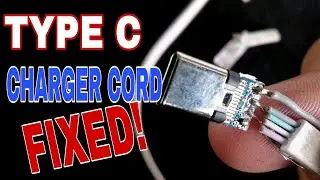 HOW TO FIX TYPE C CORD NOT WORKING-  HOW TO REPAIR TYPE C CABLE AT HOME | TYPE C REPAIR
