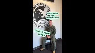 Senior Master Sgt. Myrtile Martinez - Senior Enlisted Leader & Tactical Systems Operator #airforce