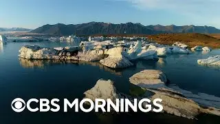 Tourists flock to natural wonders being affected by climate change
