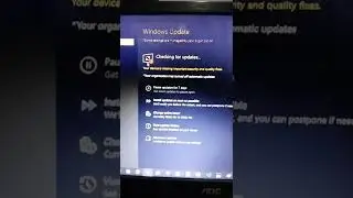 #shorts #windows10 #checkingforupdates #computer