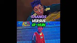 Thanos Vs Gi-Hun - (Hadal Ahbek) | Squid Game | #edit #thanos #kdrama #squidgame #shorts #fyp #gihun