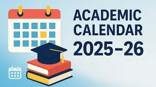 Academic Calendar 2025-26