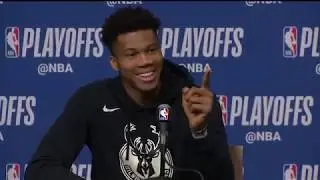 Giannis, Khris Middleton & Eric Bledsoe Postgame Press Conference | Bucks vs Celtics Game 4